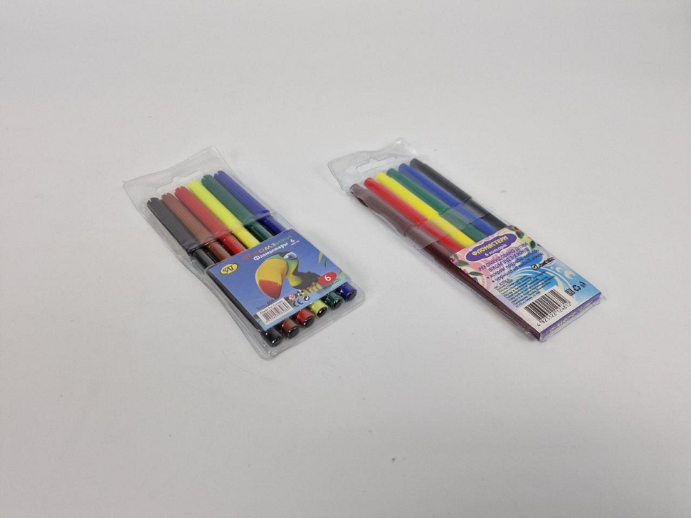 Фломастери для дитячої творчості Тм Фломзики (6 шт.) (1 пачка) Харків - фото 2