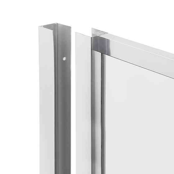 Набор Qtap душевая кабина Leo CRM10995-AC6 Clear 2020x900x900 мм + поддон Diamond 309912 90x90x12 см с сифоном Киев