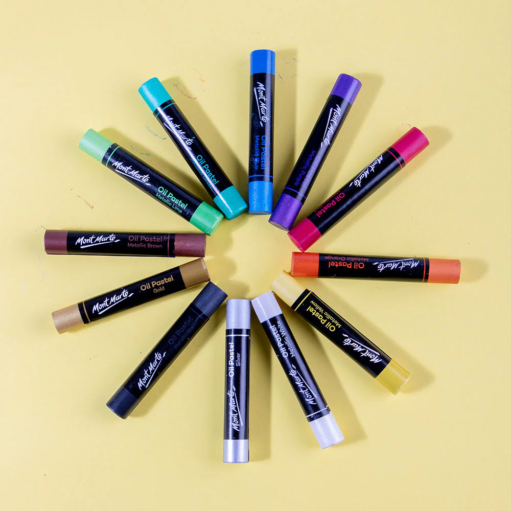 Пастель олійна металева Mont Marte, Signature упаковка 12шт Кам'янець-Подільський - фото 3