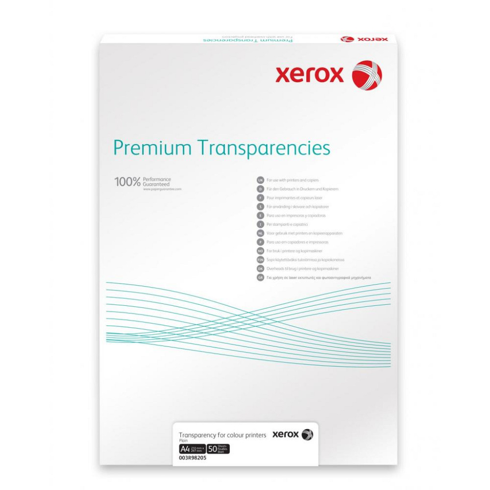 Пленка для печати Xerox A3 Premium Uneversal Transparencies (003R98203) Винница - изображение 1