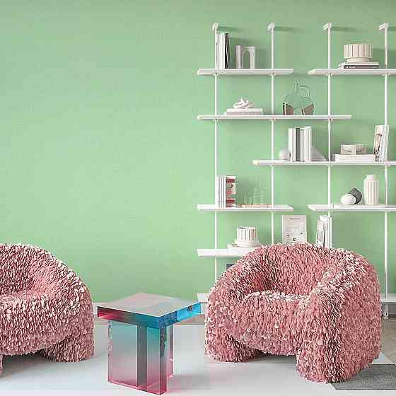 Самоклеющиеся обои 2800х500х1,5мм Светло-салатовый SW-00001159 Киев