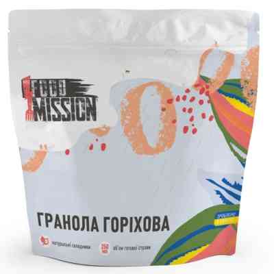 Їжа швидкого приготування Food Mission Гранола Горіхова 100 г (fm.30450) Вінниця