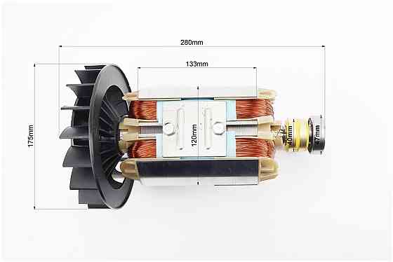 Ротор (якір) генератора 133 мм 2,5 кВт Київ