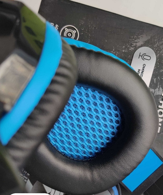 Игровые наушники с подсветкой новые Харьков - изображение 2