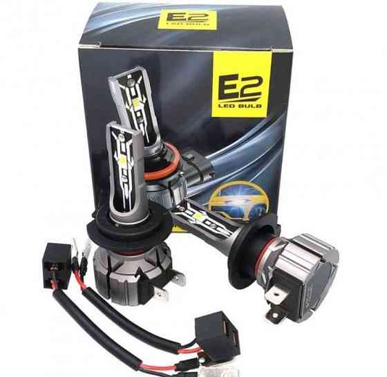 Комплект світлодіодних ламп StarLight E2 H7 9-18V 36W PX26d chip 3570 6500K Харків