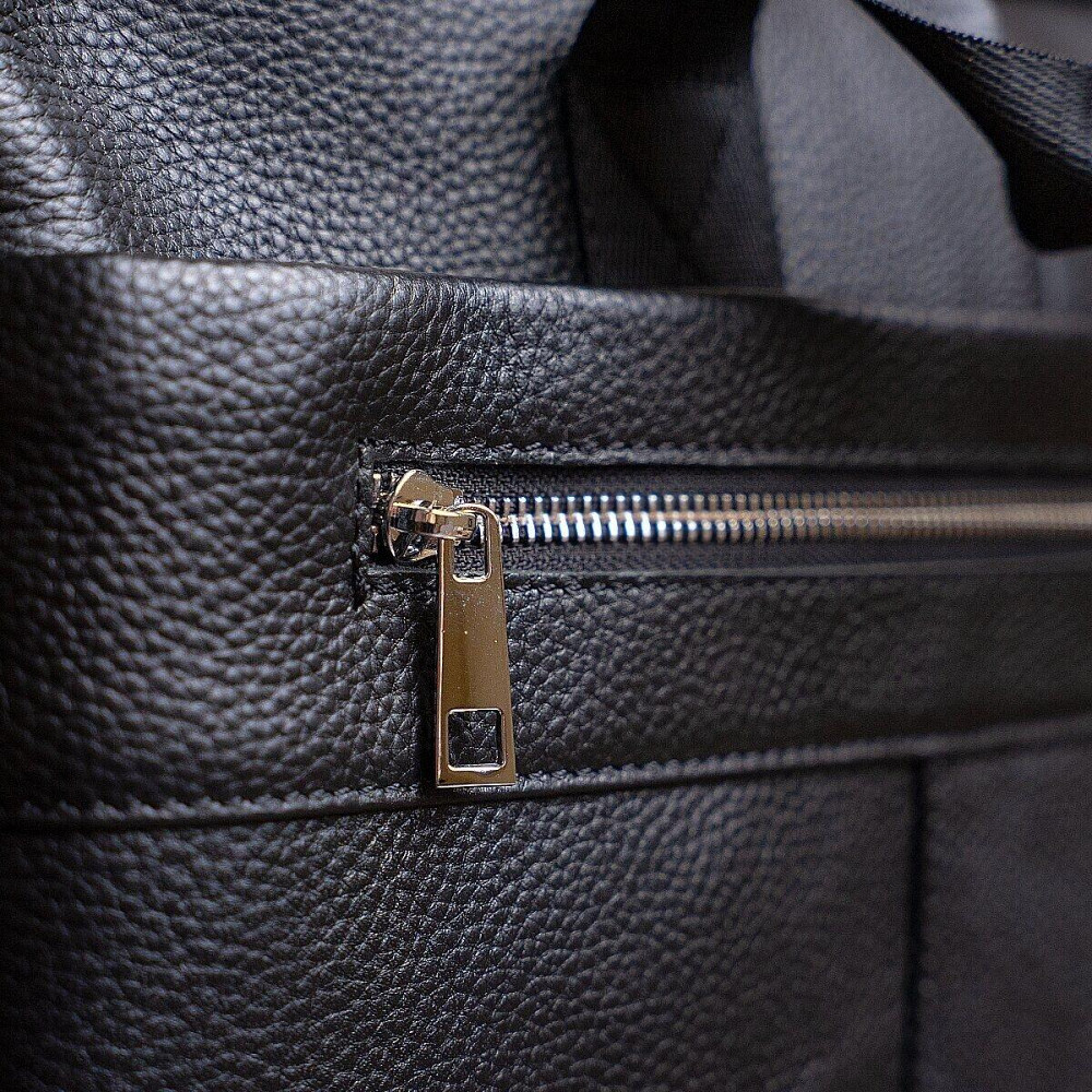 Сумка мужская из кожи через плечо Vintage 14784 Черная Киев - изображение 1