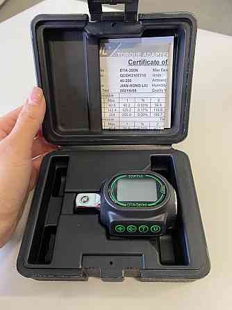 Цифровий динамометричний адаптер TOPTUL 1/2" 40-200Nm DTA-200N Одеса