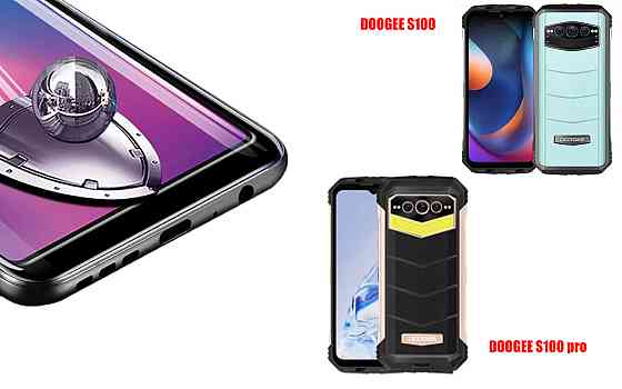 Защитное стекло DefenzoGlass для DOOGEE S100, S100 pro – двойная прочность Киев