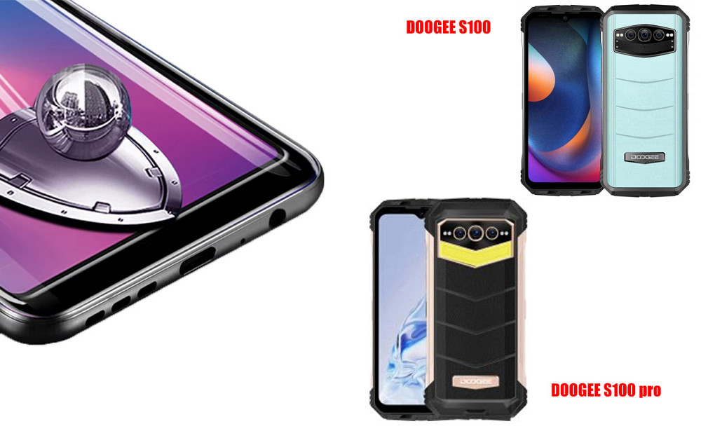 Захисне скло DefenzoGlass для DOOGEE S100, S100 pro – подвійна міцність Київ - фото 1