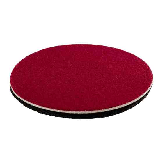 Круг полірувальний MASTERTOOL на липучці з синтетичної повсті вологостійкий 6 мм Ø 125 мм набір 5 шт 08-9812 Коломыя