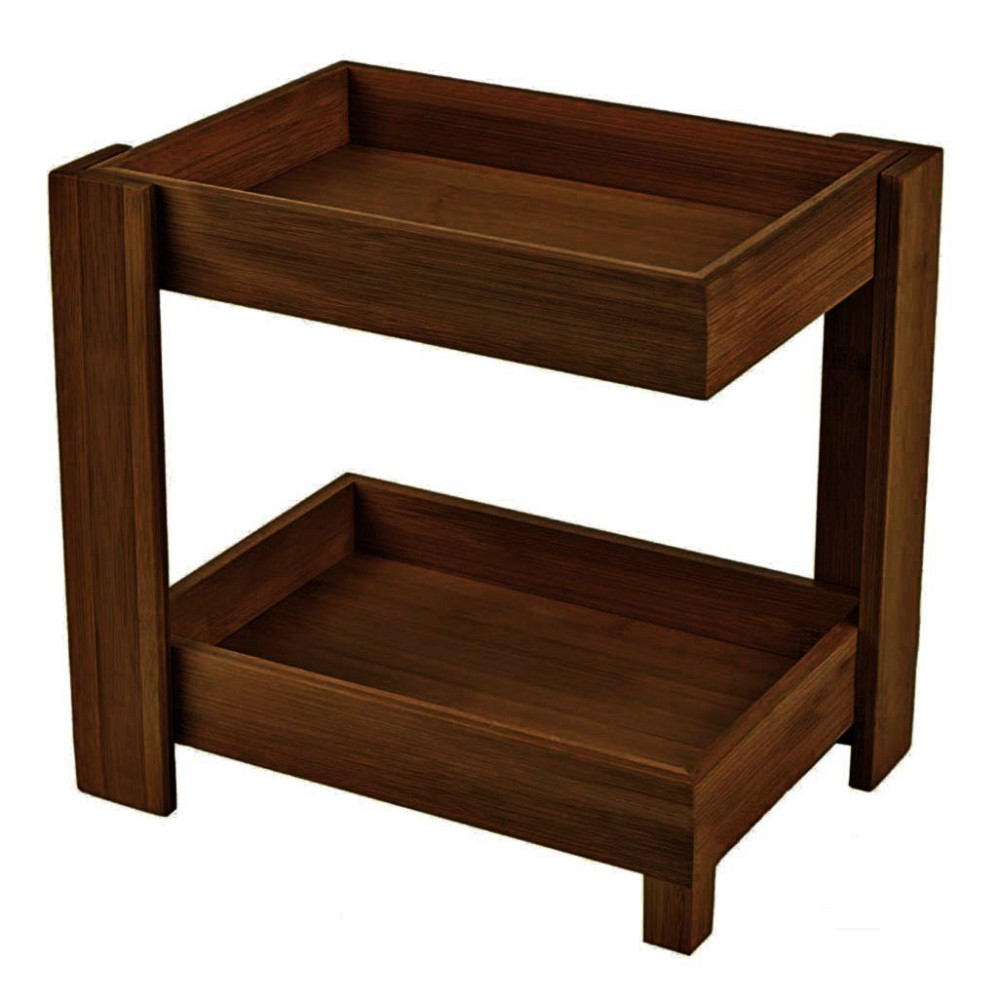 Настільна полиця для ванної "Бангемі" терракот Миколаїв - фото 1