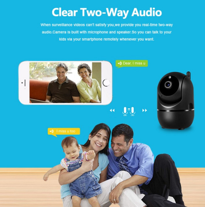 WiFi Камера Cloud 1080p Відеоспостереження дистанційне Київ - фото 6