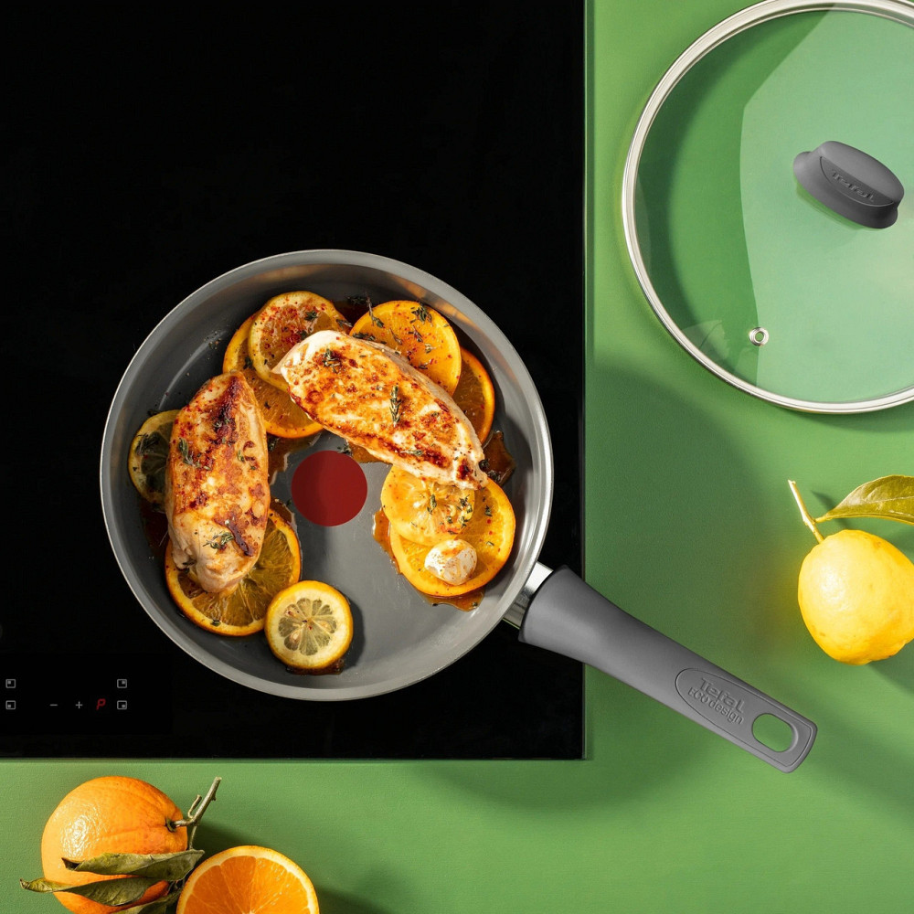 Сотейник з кришкою Tefal Renewal 24 см (C4263243) ( Червоний ) Харьков - изображение 5