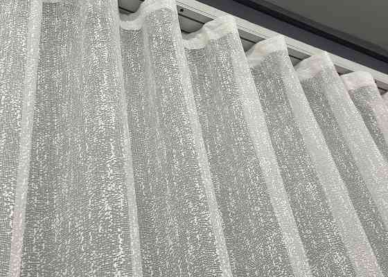 Тюль жакард, колекція "Bari" колір кремовий 1548т Київ