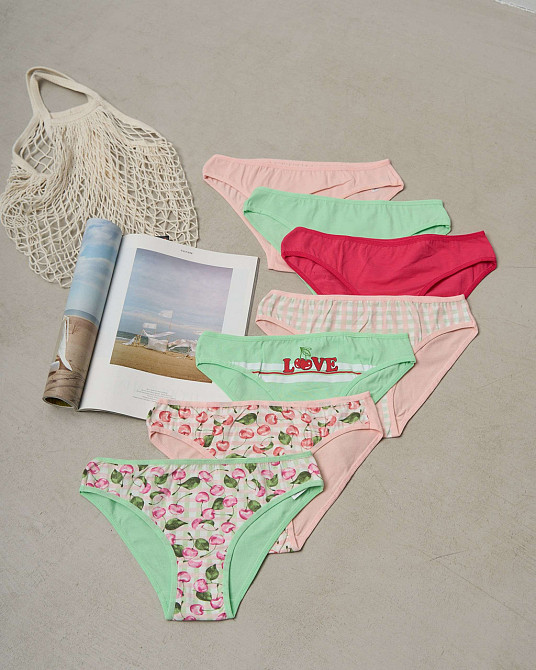 Набір жіночих трусиків 7 шт Nicoletta 713129 XXL Київ - фото 1