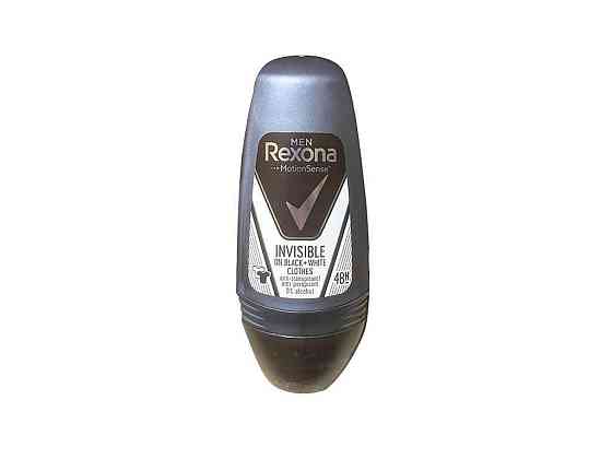 Антиперспірант кульковий MEN Невидимий на Чорному і Білому 50мл ТМ REXONA Київ