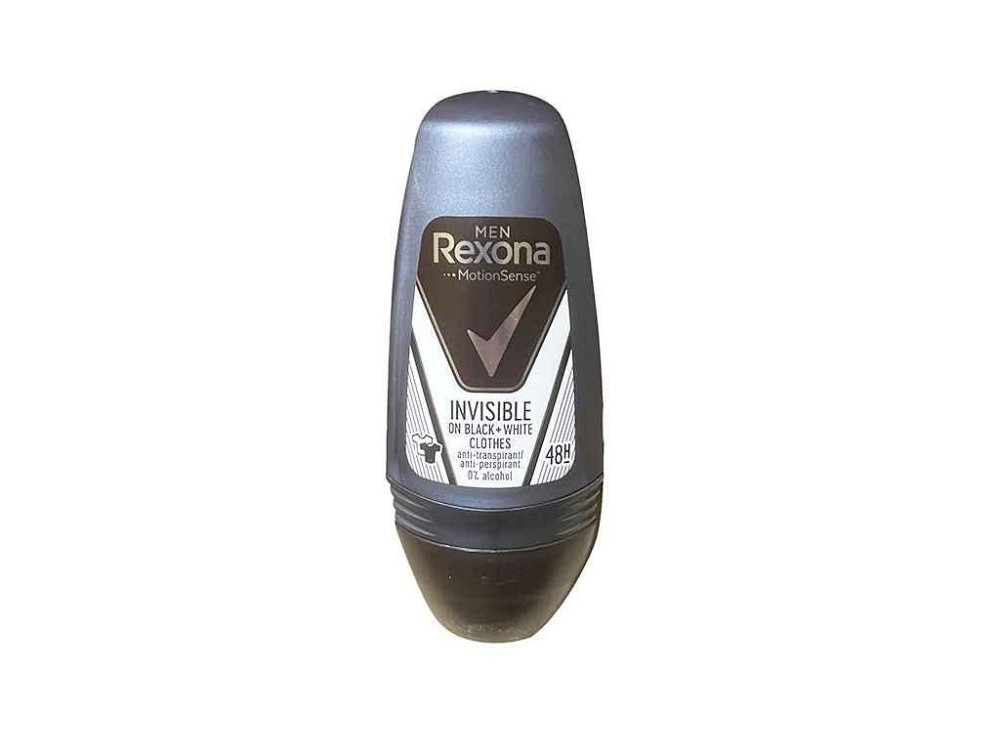 Антиперспірант кульковий MEN Невидимий на Чорному і Білому 50мл ТМ REXONA Київ - фото 1