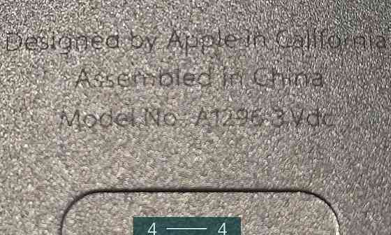 Мышь: Apple A1296 3 VDC. Киев