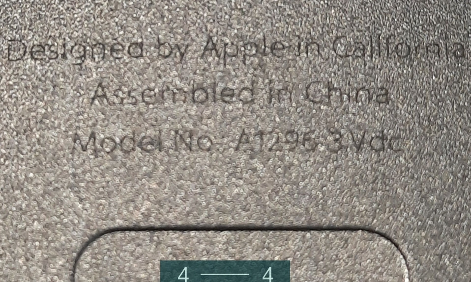 Миша: Apple A1296 3 VDC. Київ - фото 4