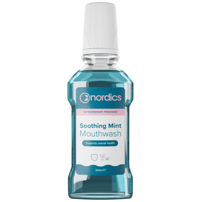 Ополаскиватель для полости рта Nordics Soothing Mint Освежающий 300 мл (3800500324562) Винница - изображение 1