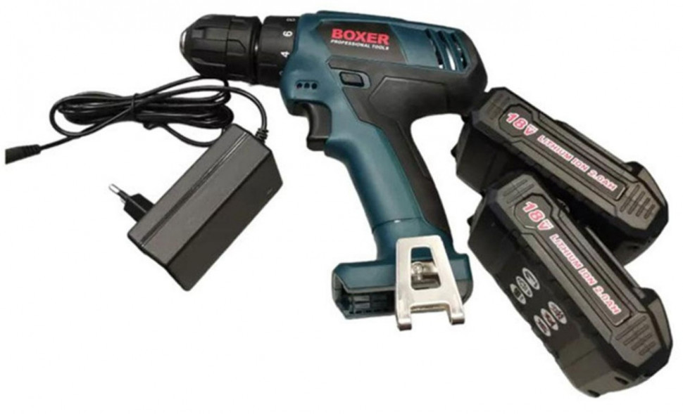 Аккумуляторный шуруповерт-дрель SR-019 18V, 2 батареи 1,5Ah, 2 скорости, LED подсветка, реверс Одесса - изображение 5