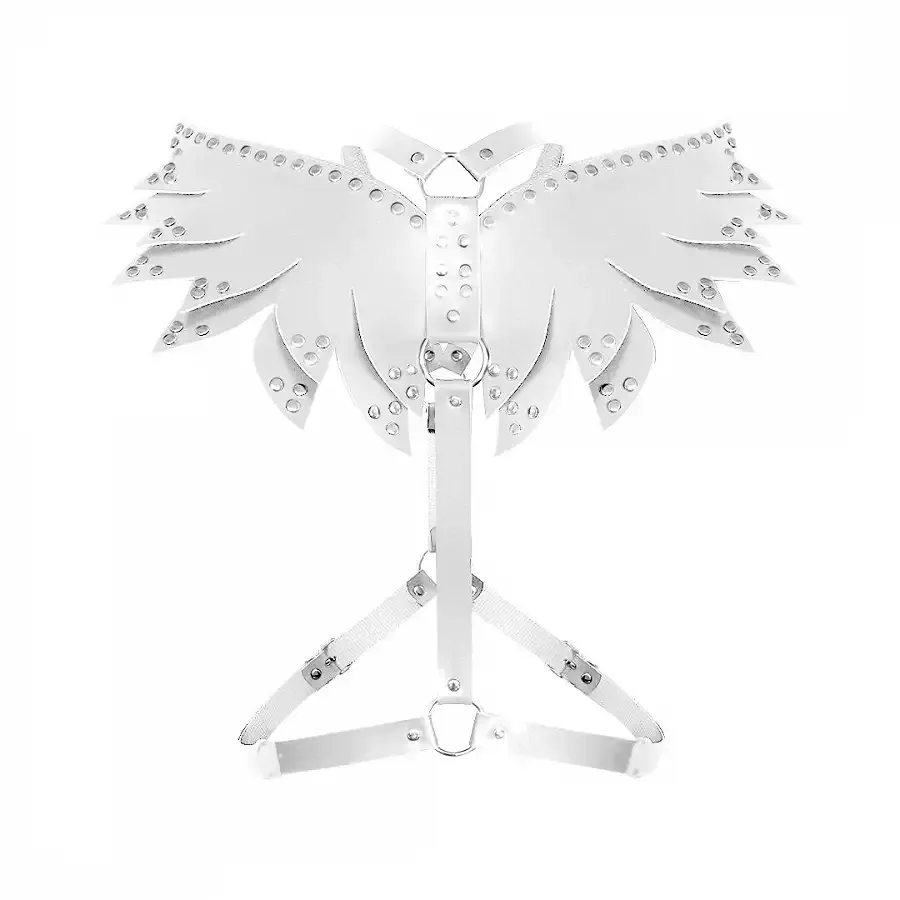 Жіноча портупея Art of Sex - Wings біла XS-M, екошкіра Львів - фото 3