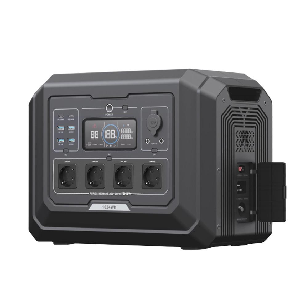 Комплект резервного живлення OUPES 3072Wh 2000W: зарядна станція OUPES Mega 1 S1 2000W 1024Wh LiFePO4 та додаткова батарея OUPES Киев - изображение 6