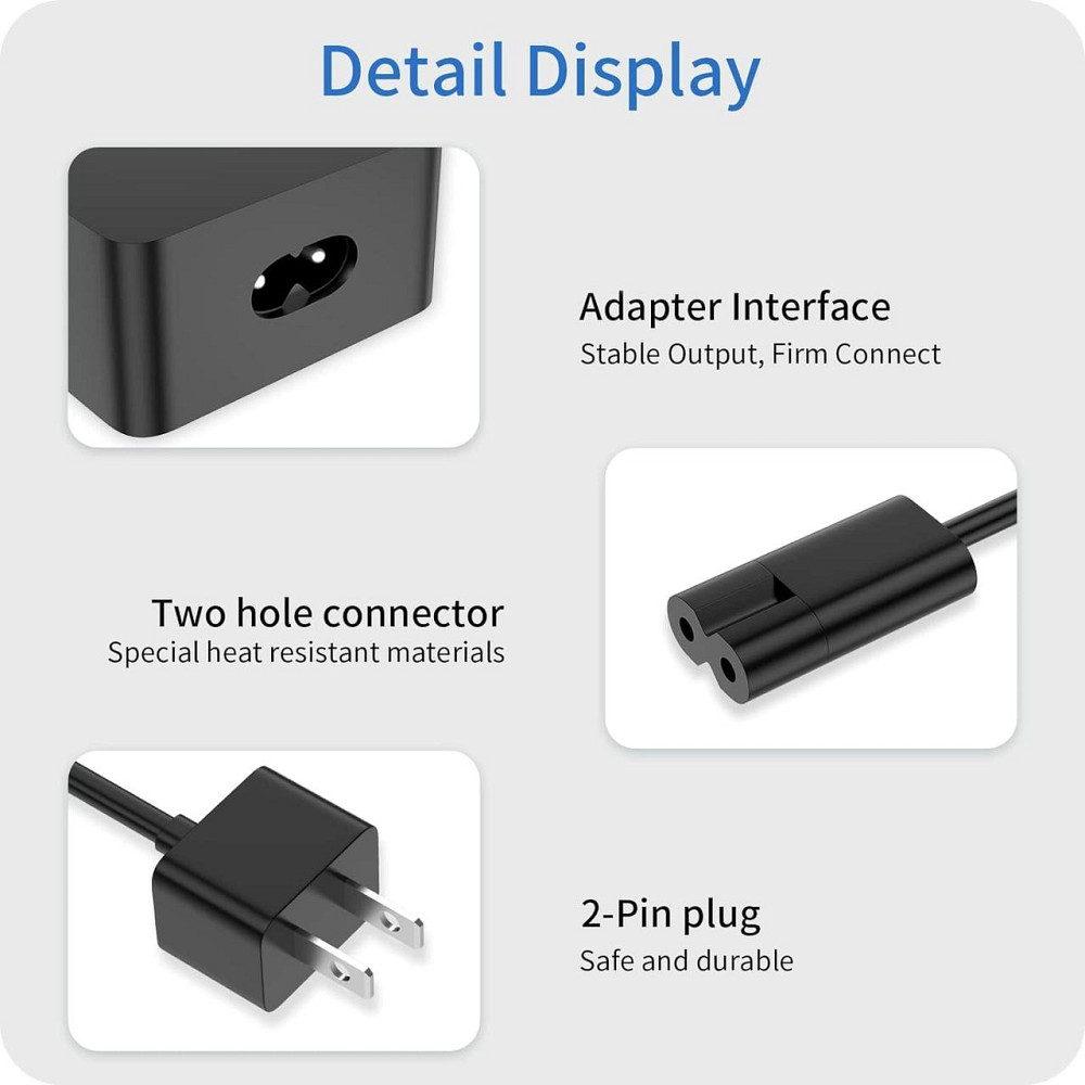 Блок питания 15В совместим с Microsoft Surface Pro 9 8 7 6 5 4 3 X Windows Surface Laptop 5 4 3 1 Surface Go 1 2 3 Днепр - изображение 3