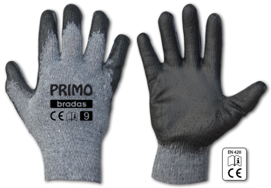 Рукавички захисні PRIMO латекс, розмір 10, RWPR10 Київ
