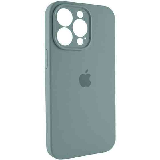 Чохол для смартфона Silicone Full Case AA Camera Protect for Apple iPhone 13 Pro 46,Pine Green Киев