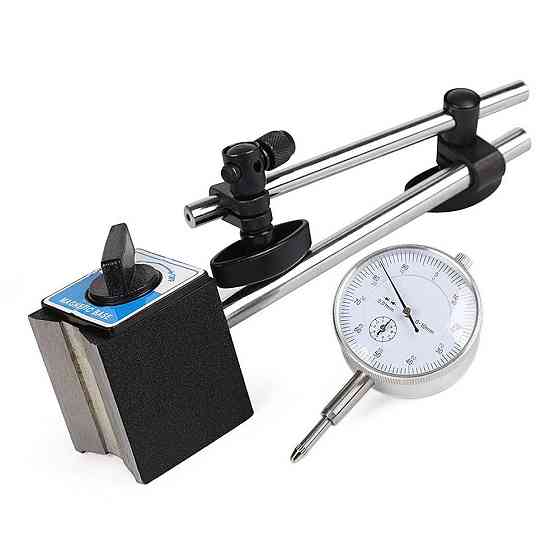 Індикатор стрілочного типу зі стійкою на магнітному утримувачі REWOLT (T0055) Чернігів