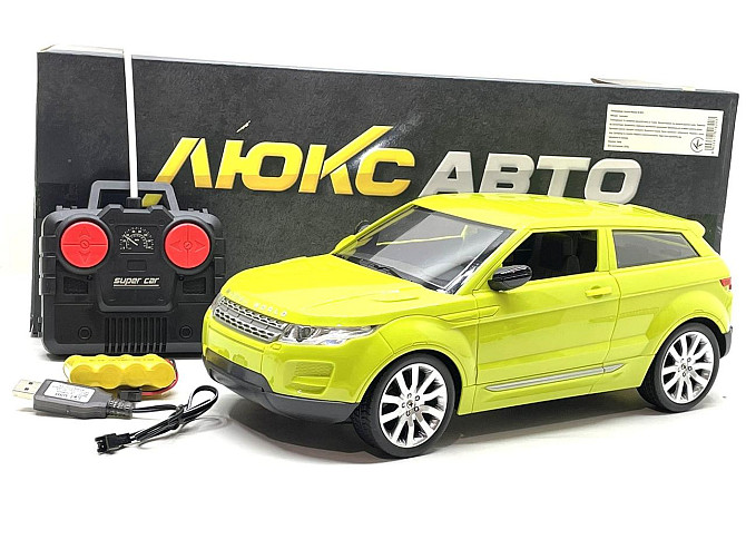 Джип на радіокеруванні Range Rover Ewok інерційний масштаб 1:12 Жовтий (M 4913) Чернігів - фото 2