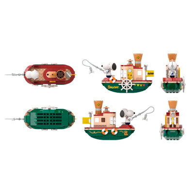 Конструктор Pantasy Snoopy - Пароход (86907) Вінниця - фото 3