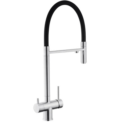 Смеситель Kroner Klassisch-ESG03815BLK (CV027933) Винница - изображение 4