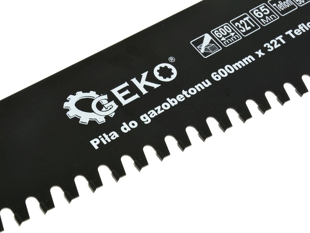 Пилка для газобетону "GeKo" тефлонова 600 мм 32/32T Стрий - фото 2
