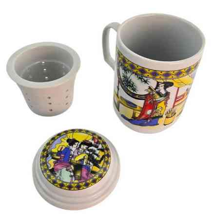 Чашка заварювальна кераміка Дівчата Київ