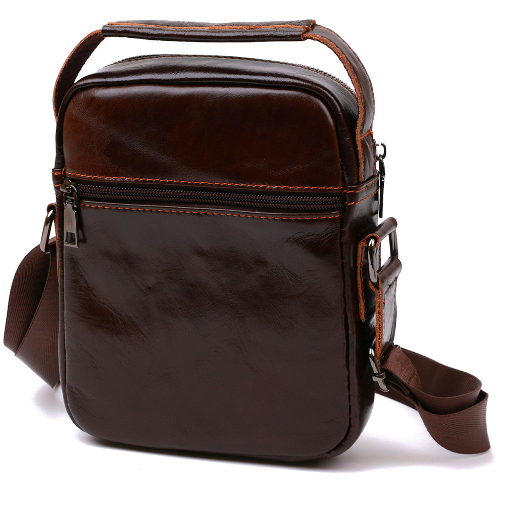 Сумка мужская из кожи Vintage 20691 Коричневый Киев - изображение 2