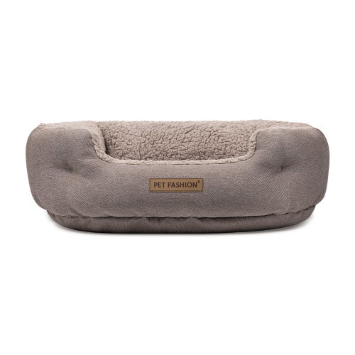 Лежак Pet Fashion BRIG для собак кавовий, 58*48*20 Киев - изображение 2