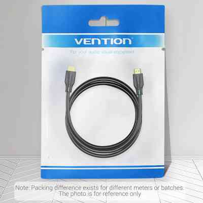 Кабель HDMI M - M, 2.0 м, V2.1, 8K 60Гц PVC Black Vention Винница