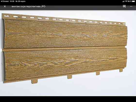 Сайдинг Стоун-Хаус Цегла пісочний (подвійний замок) 2000х250мм Дніпро