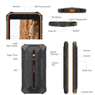 Мобильный телефон Ulefone Rugking 2 Pro 4/128Gb Black (6975326660990) Вінниця - фото 7