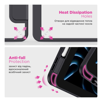 Чехол для планшета Armorstandart Y-Type PEN Xiaomi Pad 7 / 7 Pro Black (ARM85536) Винница - изображение 7