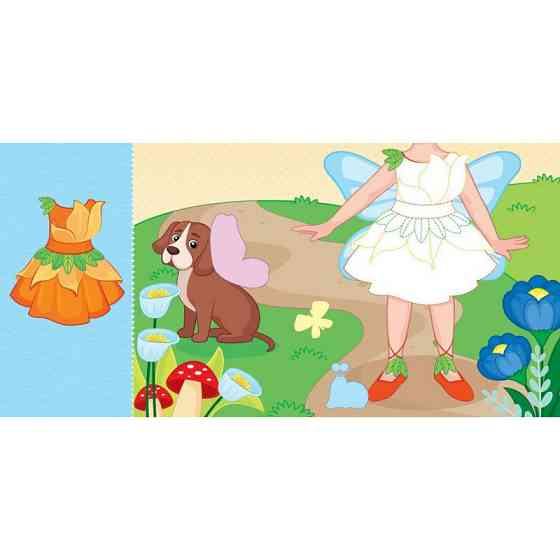 Дитяча книжка з наклейками Одягни ляльку "Модниця Аліса на карнавалі" 615010 Вінниця