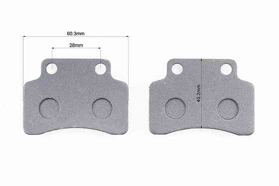 Гальмівні колодки (дискові) "півмісяць" Viper - RACE/FKEEWAY- Focus 50/KYMCO Heroism-125/Matrix-125/CPI- Argon 50, к-кт 2шт Киев