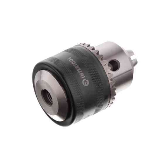 Патрон для дрели с ключом, M12×1,25, 3-16 мм INTERTOOL ST-1623 Киев