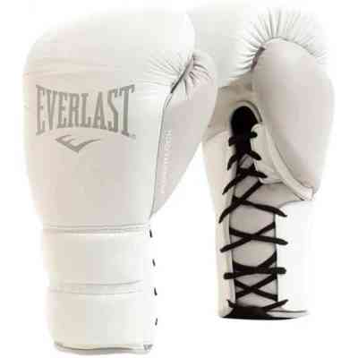 Боксерські рукавички Everlast Powerlock 2 Pro Lace 896910-70-814 білий 14 oz (009283609160) Вінниця