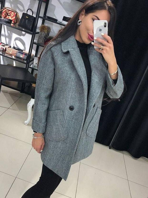 Женское кашемировое пальто Forest батал Киев - изображение 5