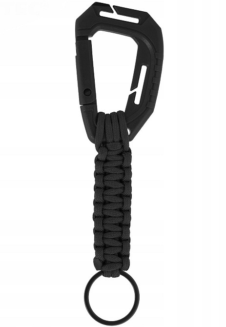 Брелок из паракорда с карабином для ключей Mil-Tec от Sturm (15908002) Black Нововолынск - изображение 4
