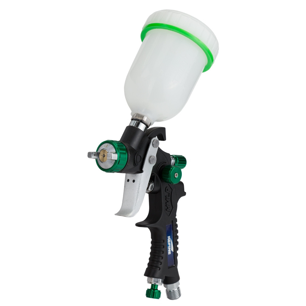 Refine Краскораспылитель HVLP Ø1.0 мм 60-170 л/мин 1.5-2 бар в/б 100 мл (пласт) REFINE (6812321 Коломыя - изображение 8