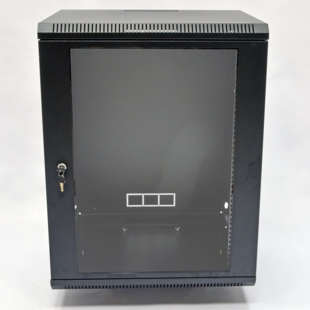 Шафа серверна CMS 15U 600 х 600 x 773 UA-MGSWA156B для мережевого обладнання Київ - фото 3